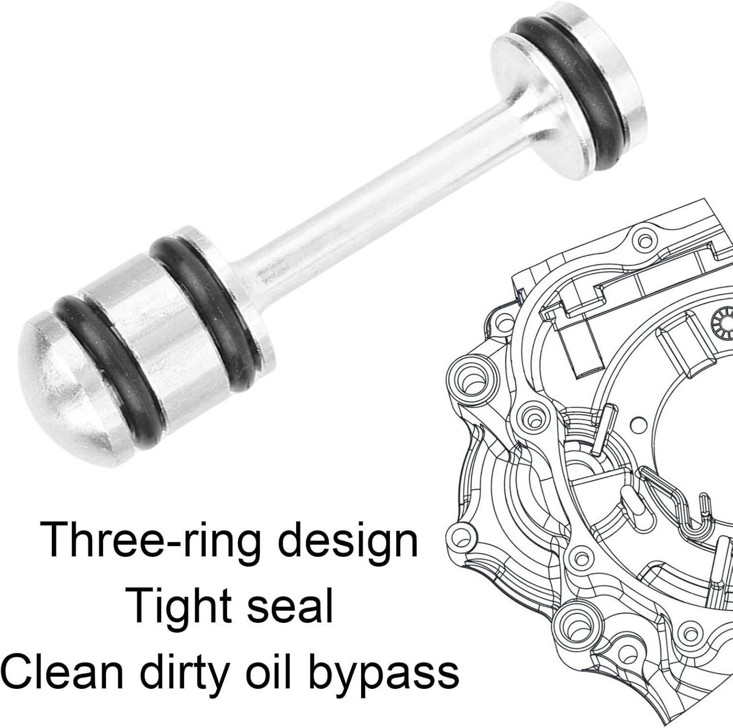 Aluminium Oil Diverter Barbell — view 6