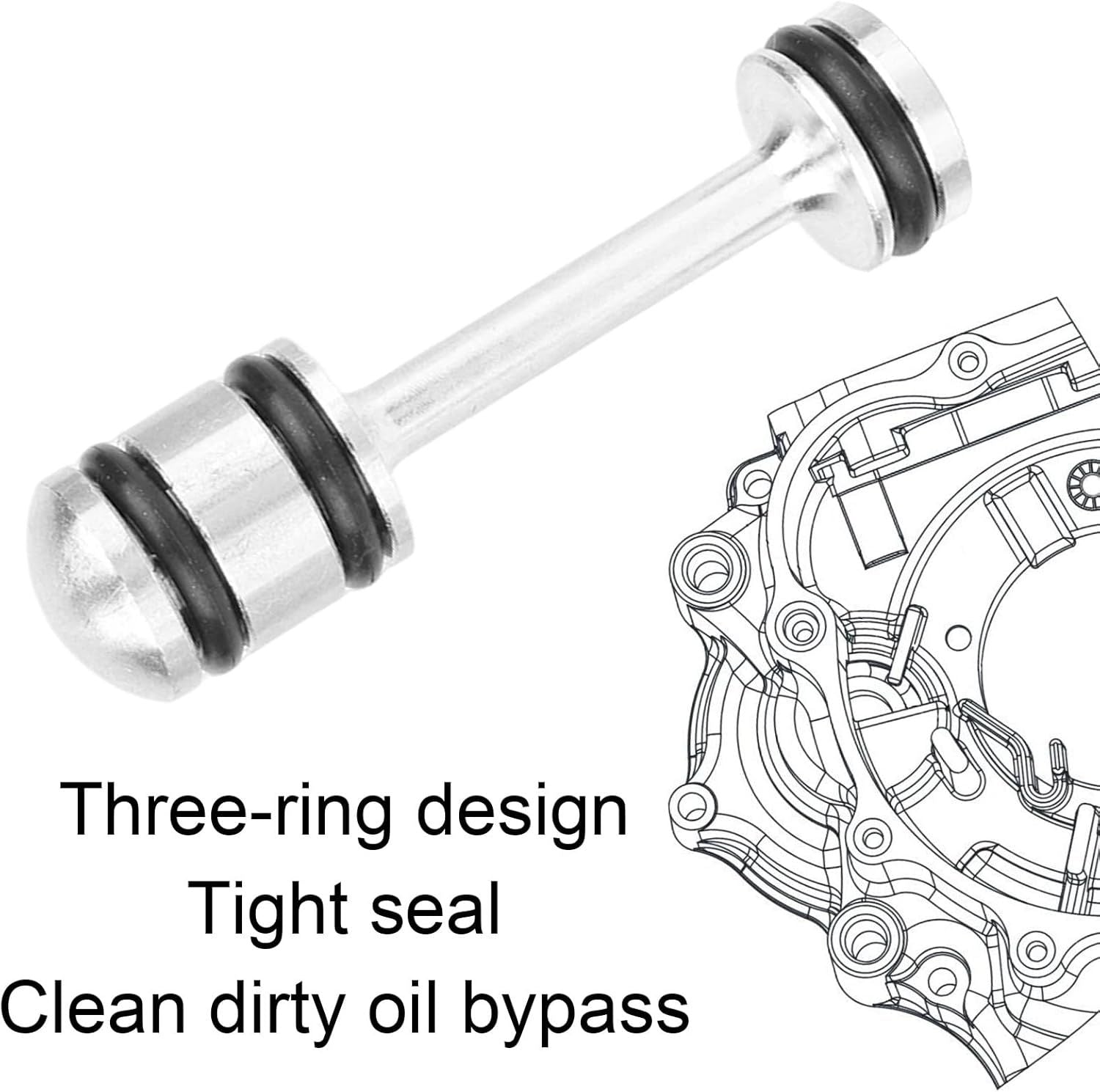 Aluminium Oil Diverter Barbell — view 6