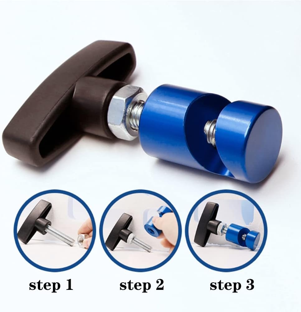 Lift support clamp hood strut holder, blue — view 4