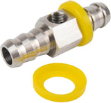 3/8 inch fuel line T-fitting adapter — view 3