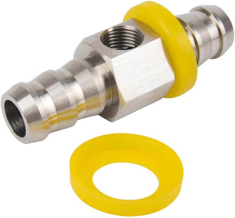3/8 inch fuel line T-fitting adapter — view 3