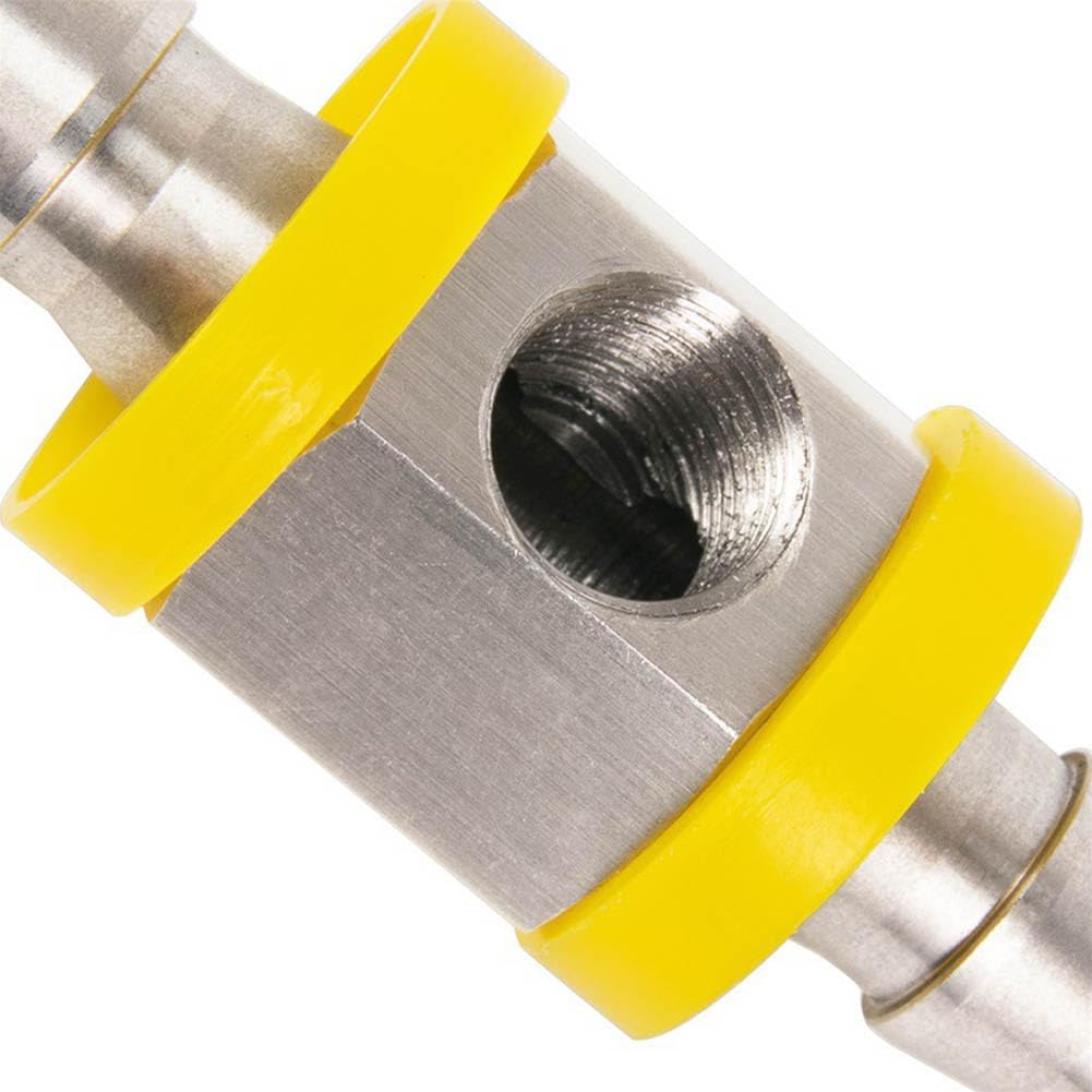 3/8 inch fuel line T-fitting adapter — view 4
