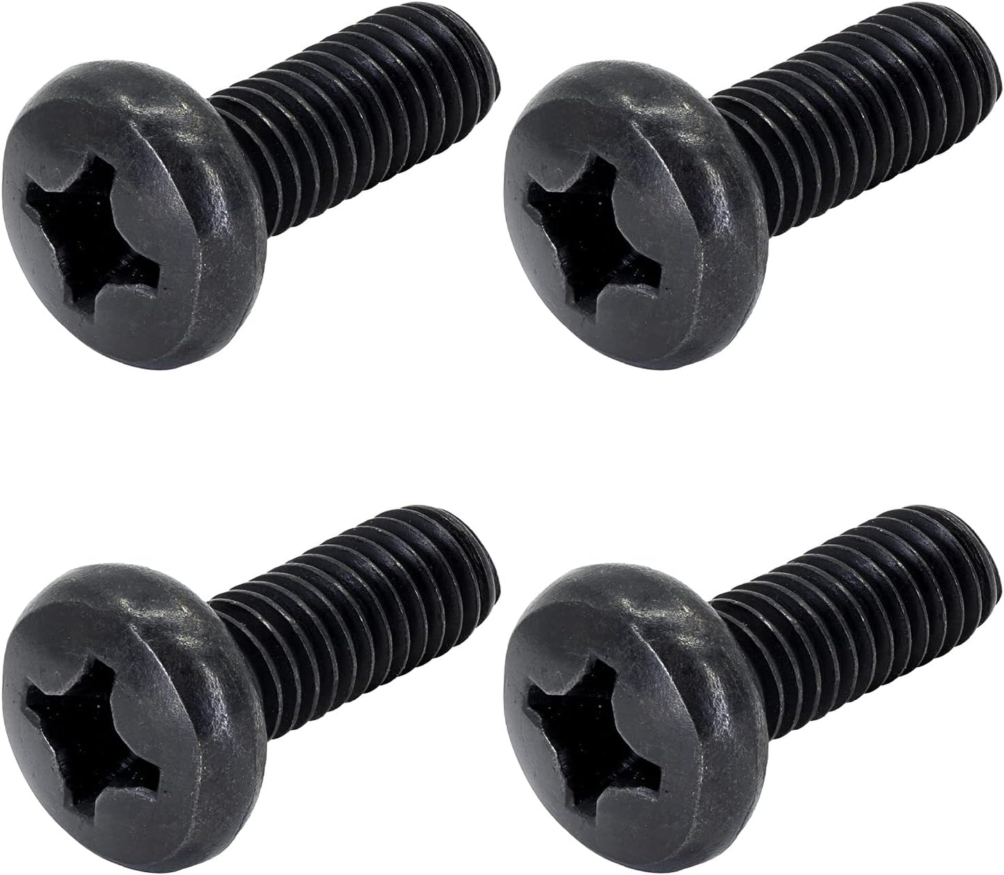 Black licence plate screws, pack of 4 — view 2