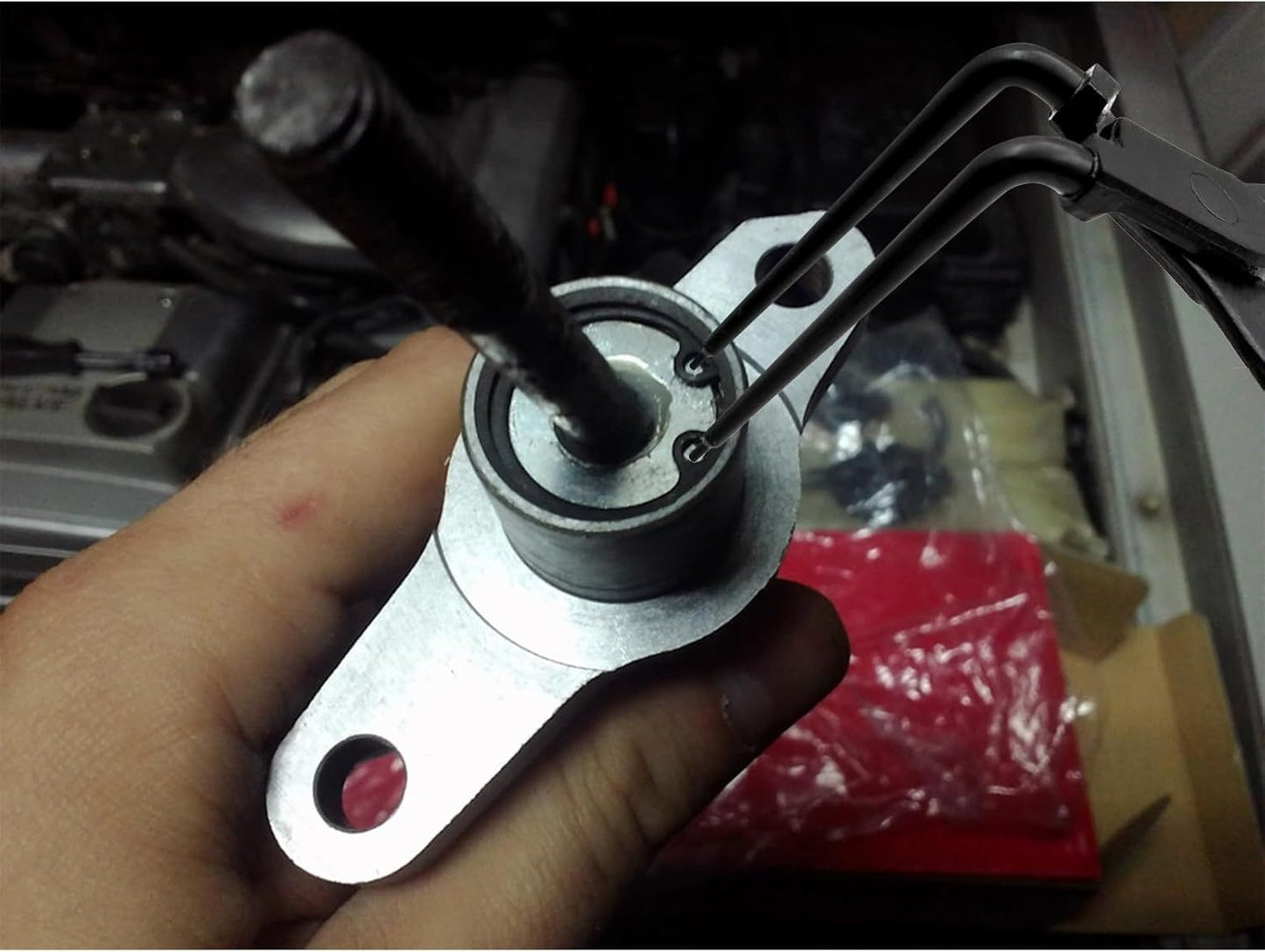 90 Degree Long Nose Snap Ring Pliers — view 3