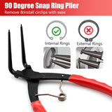 90 Degree Long Nose Snap Ring Pliers — view 5