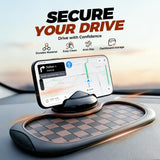 Car dashboard anti-slip phone mat — view 3