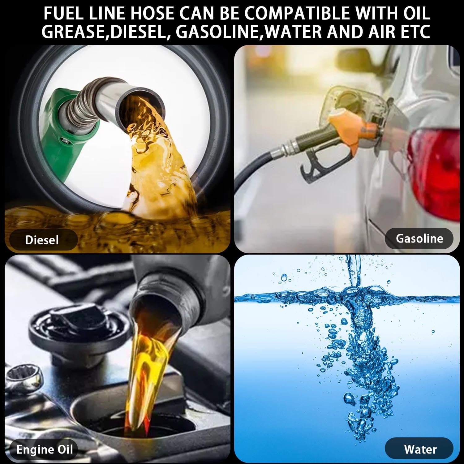 3/4 inch fuel line hose, 5ft — view 6