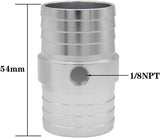 1-1/4 inch radiator hose barb adapter — view 3
