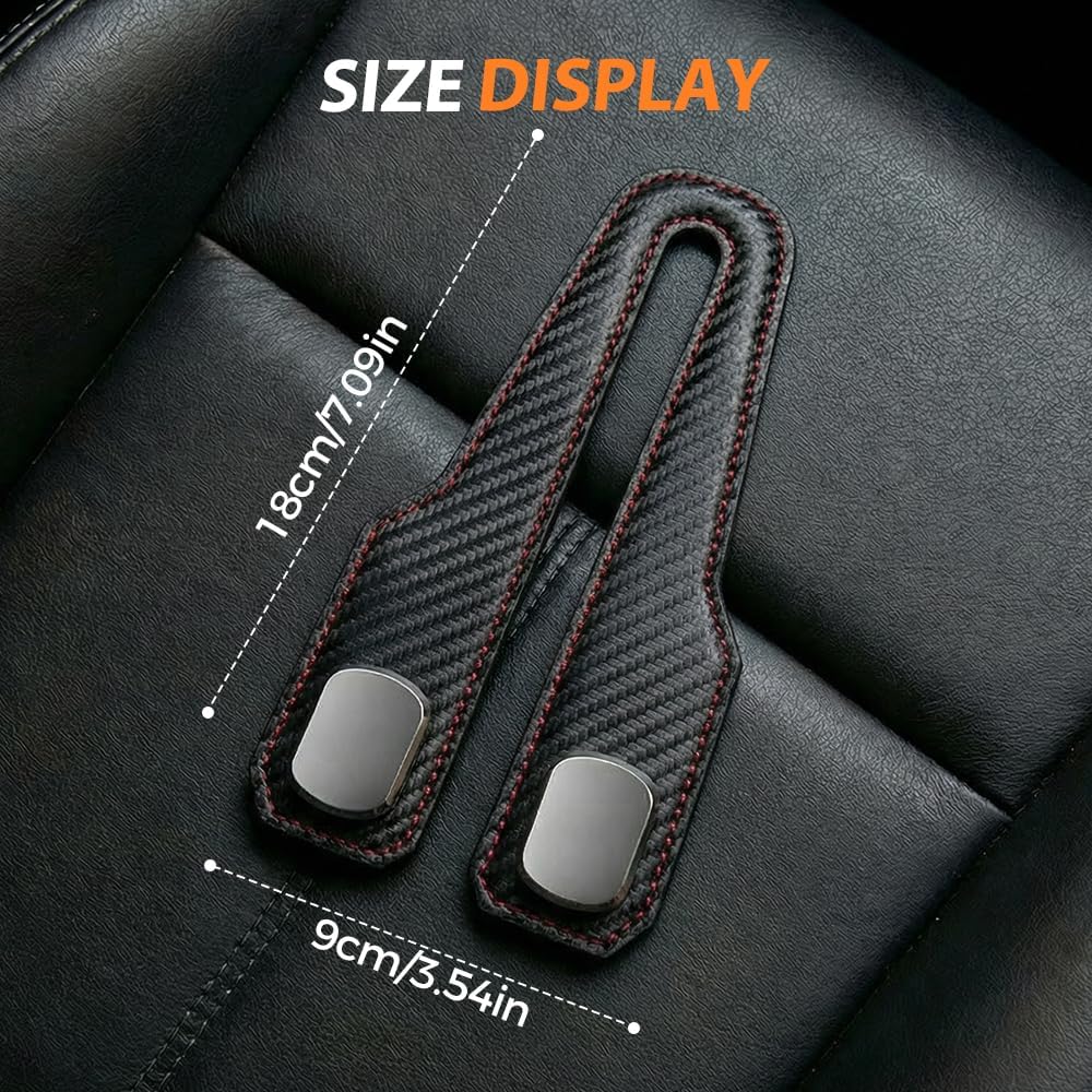 Car seat back double storage hook, 2 pcs — view 9