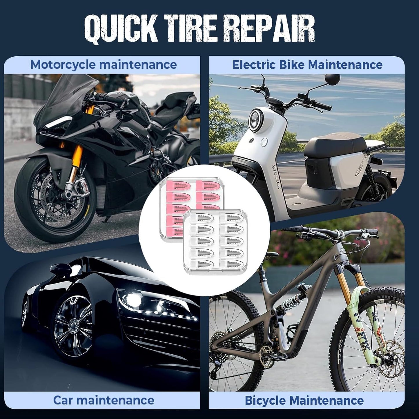 Tyre Repair Rubber Nails Kit with 2 — view 8