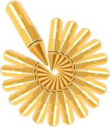 20Pcs Gold M12X1.5 60mm Extended Tuner Cap — view 2
