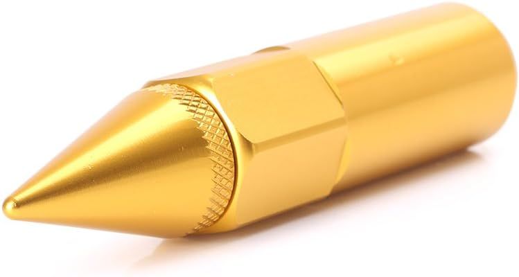 20Pcs Gold M12X1.5 60mm Extended Tuner Cap — view 6