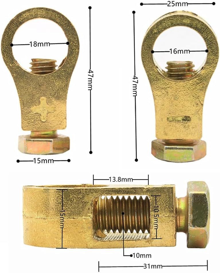 Pure Copper Battery Connection Clip — view 3