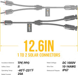 Solar Connectors Y Branch Parallel Adapter — view 8