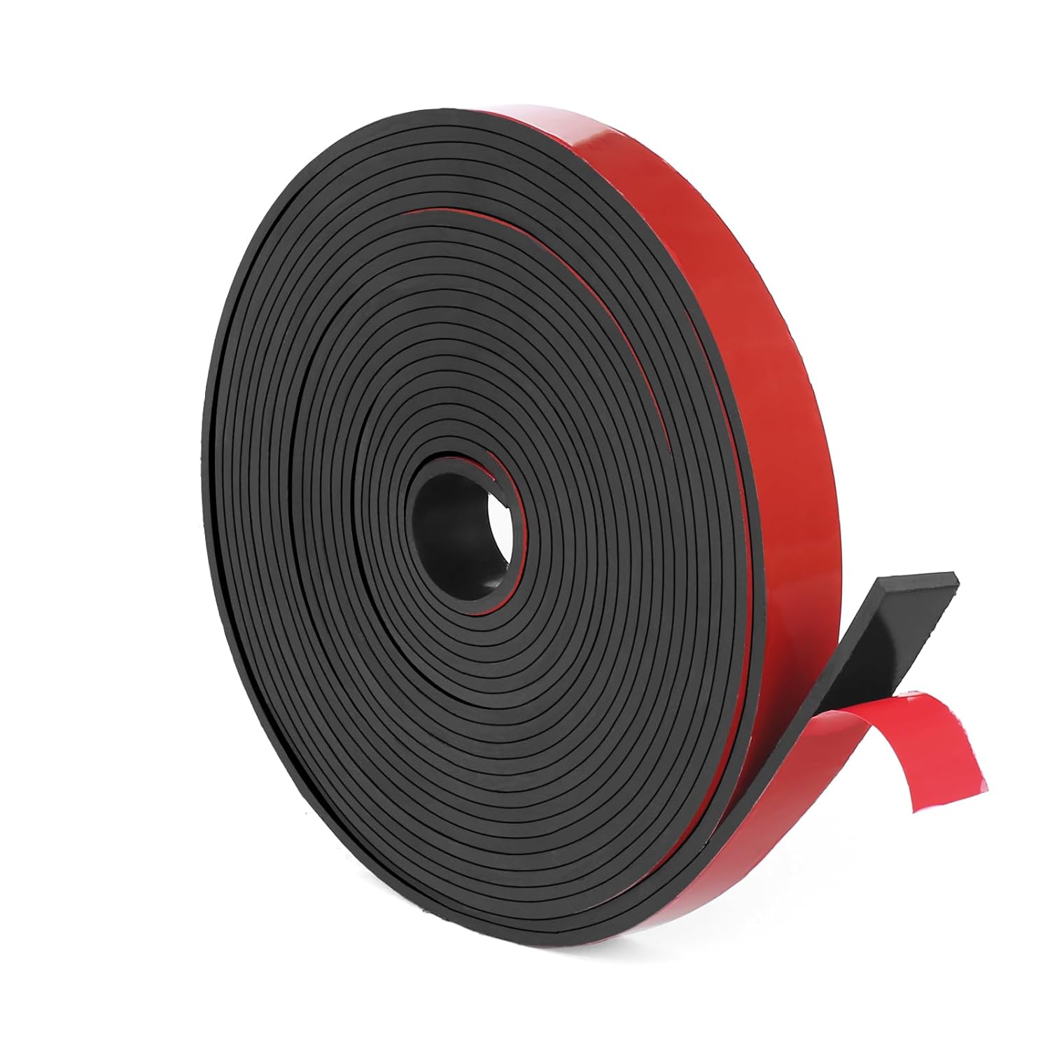 Adhesive Solid Rubber Strips, 1/2 Wide — view 2