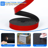 Adhesive Solid Rubber Strips, 1/2 Wide — view 5