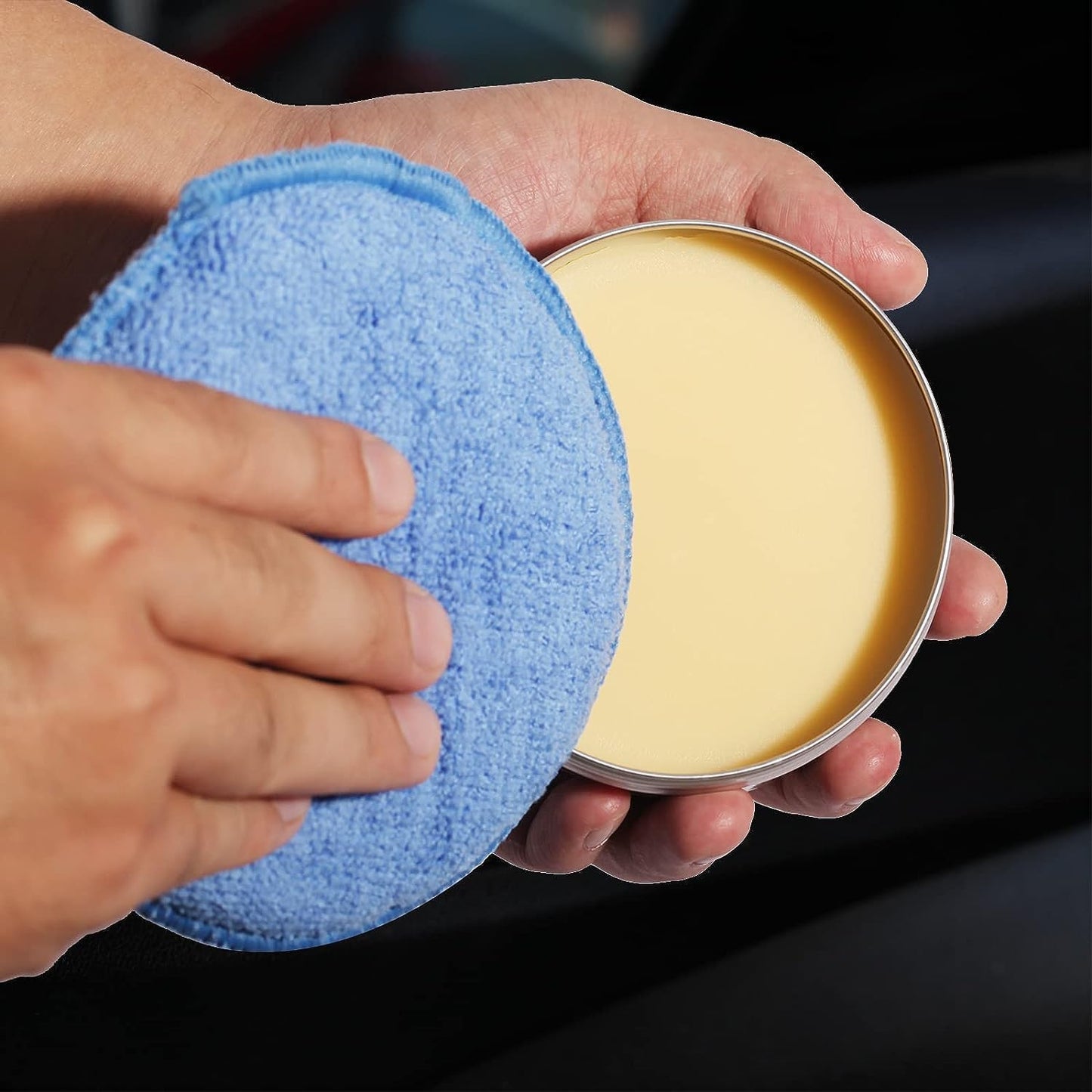 Microfiber Wax Applicator Pads, Car Wax — view 6