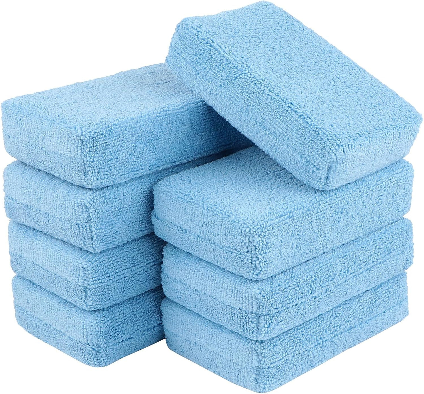 Microfiber Applicator Pad-8Pack, Car Wash Sponge, — view 2