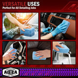 Microfiber Applicator Pad-8Pack, Car Wash Sponge, — view 8