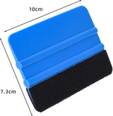 Durable Black Felt Edge Vinyl Squeegee — view 3