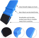 Durable Black Felt Edge Vinyl Squeegee — view 4