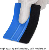 Durable Black Felt Edge Vinyl Squeegee — view 5