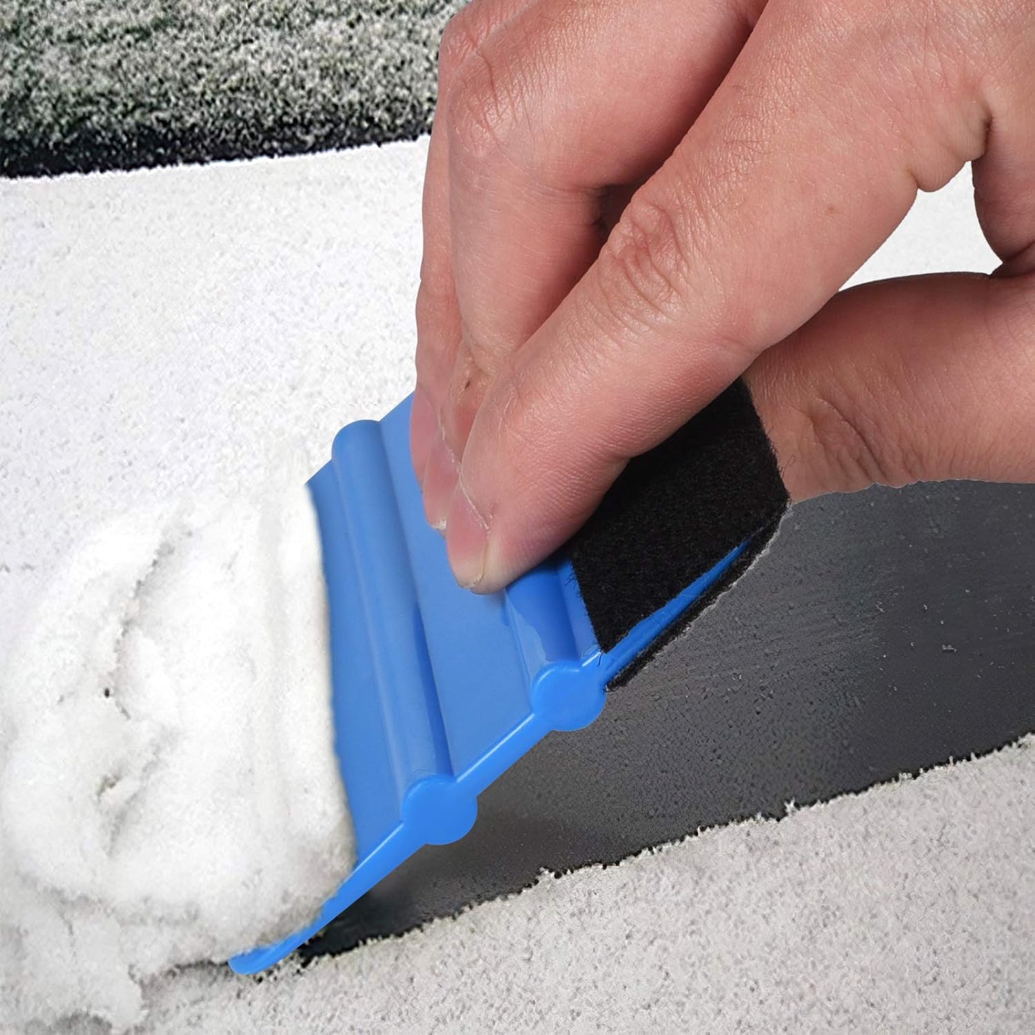 Durable Black Felt Edge Vinyl Squeegee — view 7