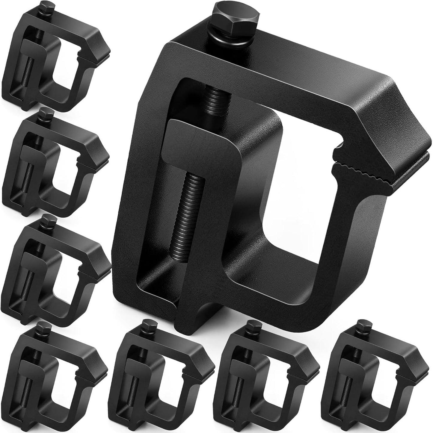 Heavy duty camper shell truck topper clamps — view 2
