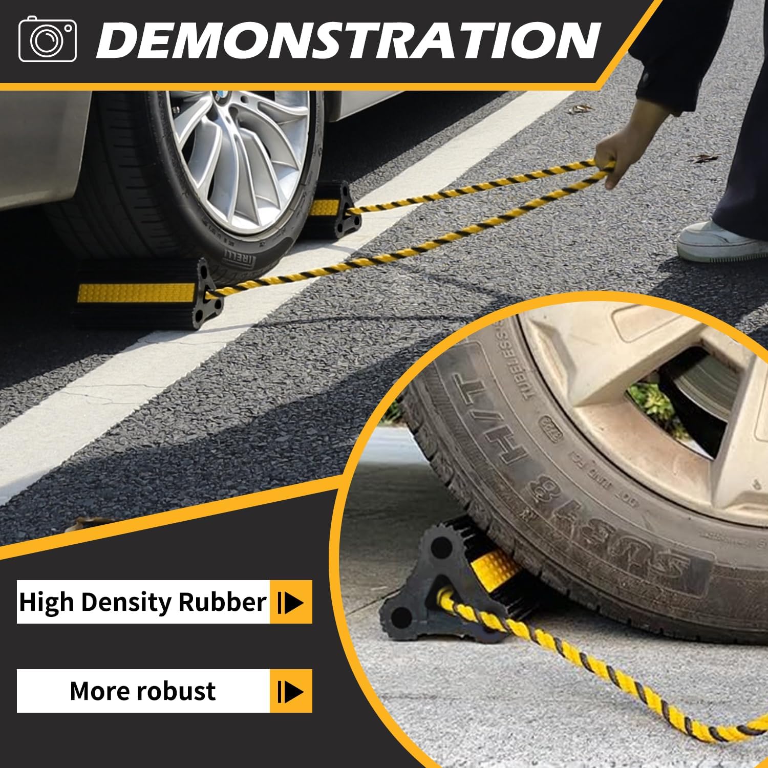 Wheel Chocks for RV Trailer Camper — view 6