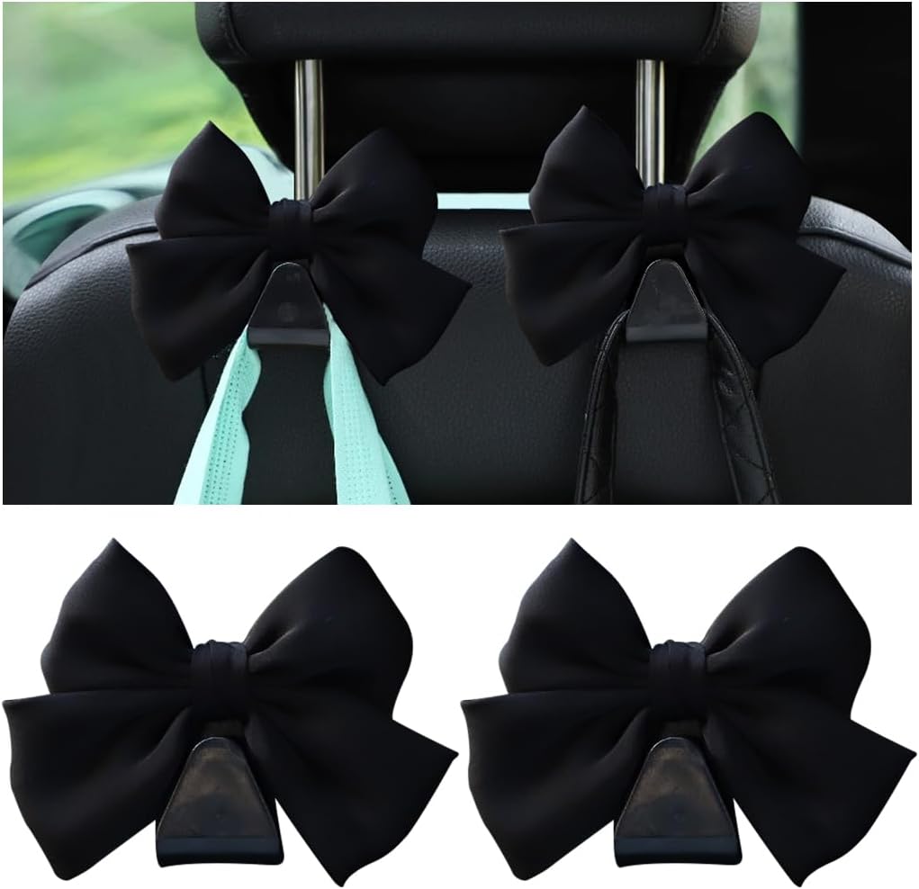 2PCS Car Seat Headrest Hooks, Cute — view 2