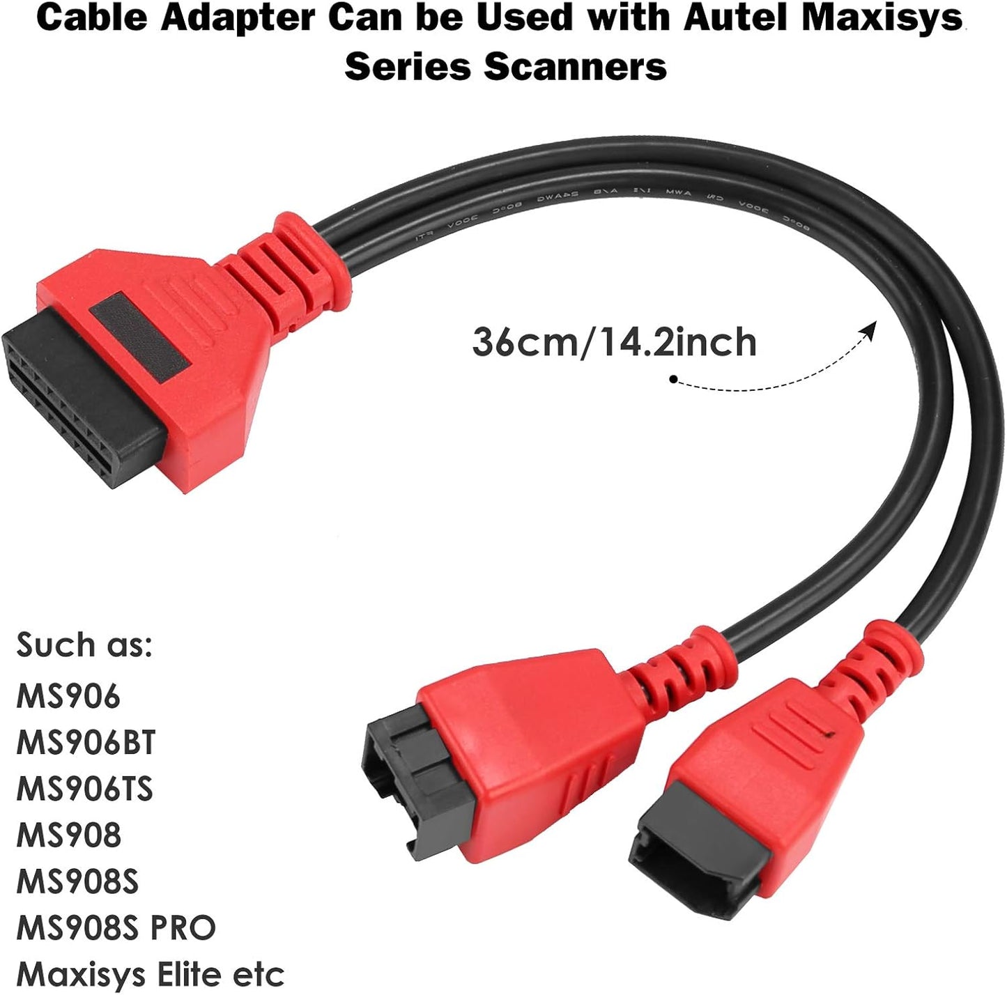 Chrysler 12+8 cable adaptor for Autel — view 4