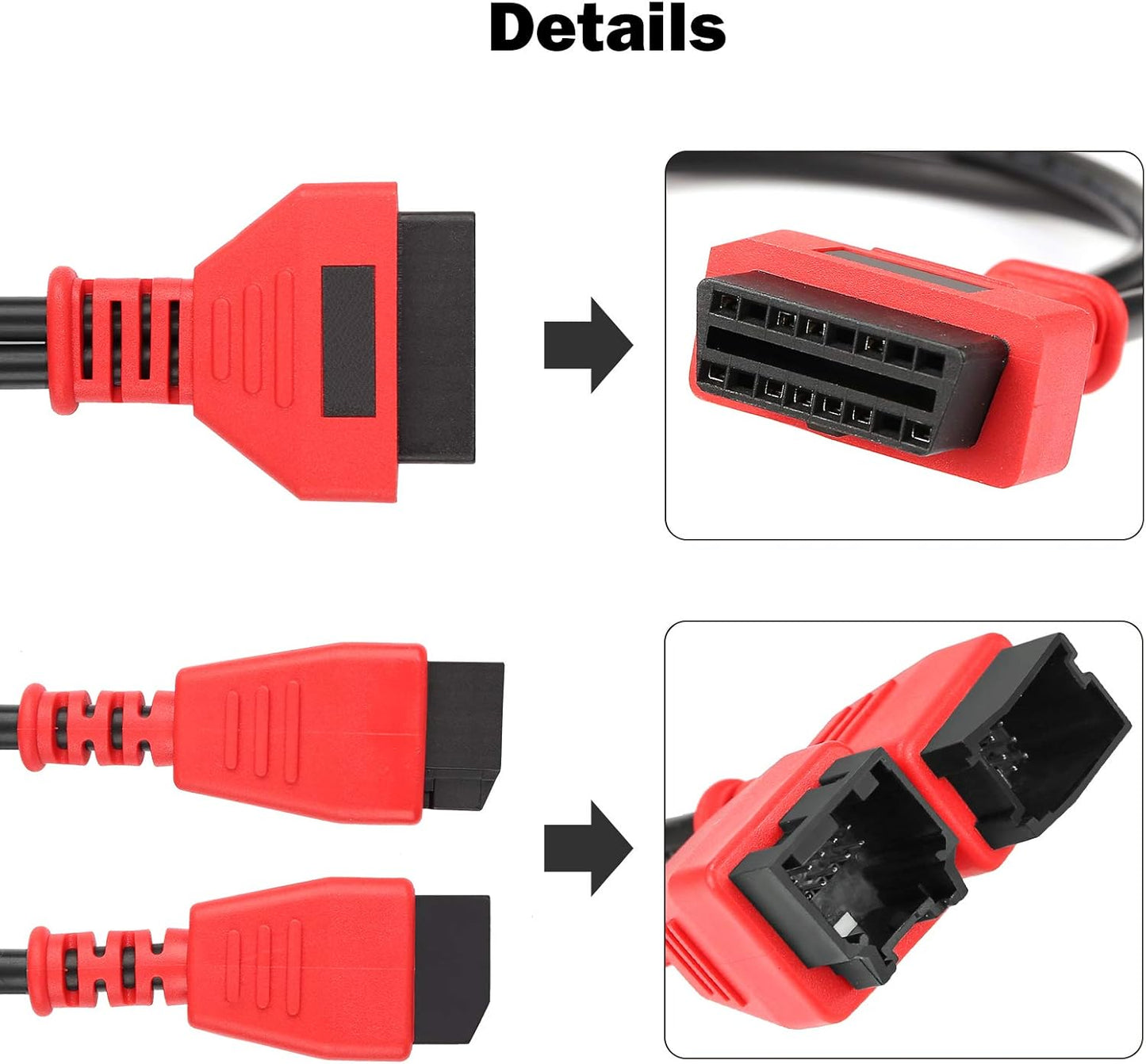 Chrysler 12+8 cable adaptor for Autel — view 5