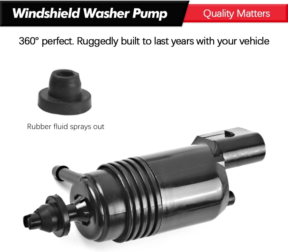 Chevy Silverado windshield washer pump — view 3