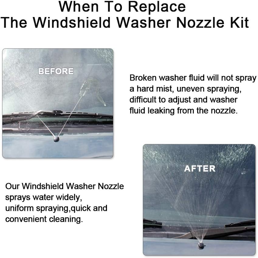 Toyota windshield washer nozzles kit — view 6