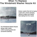 Toyota windshield washer nozzles kit — view 6