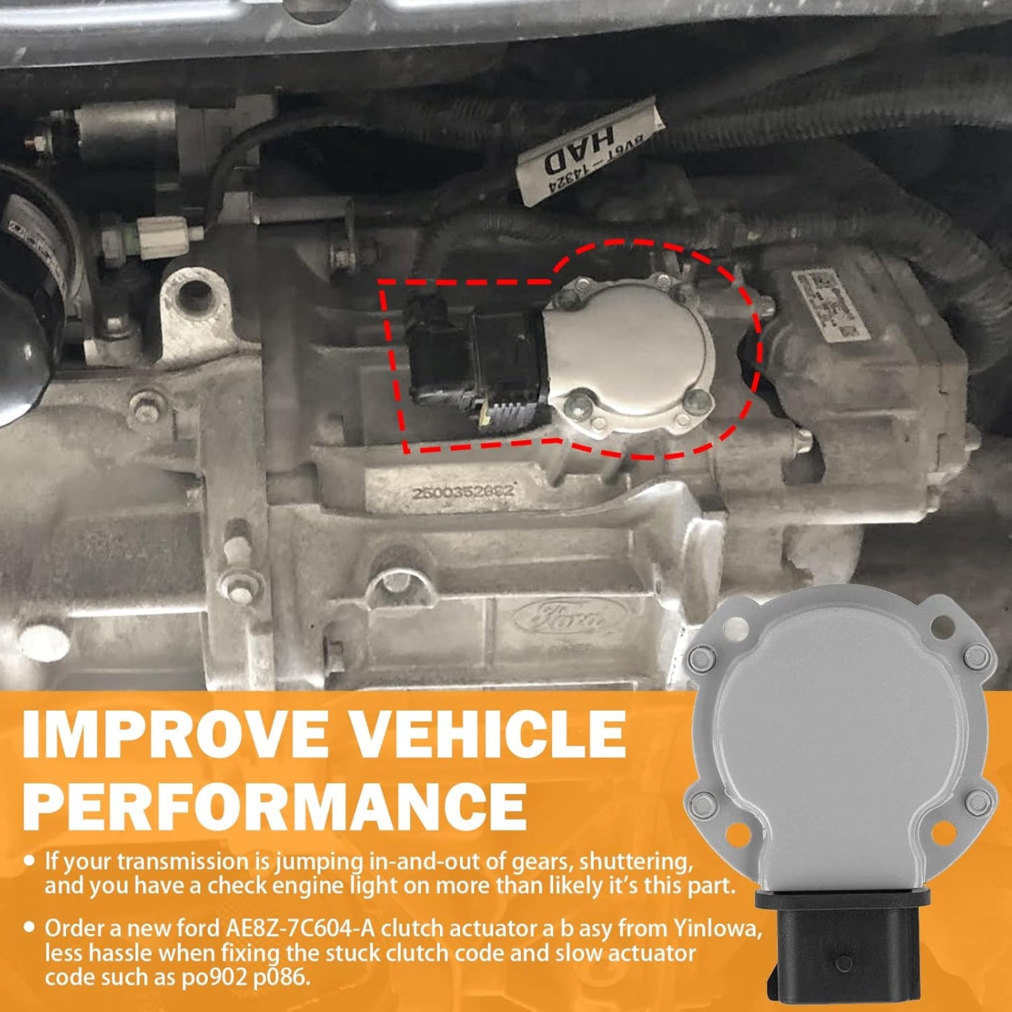 Ford Focus Fiesta clutch actuator 2 pack — view 5