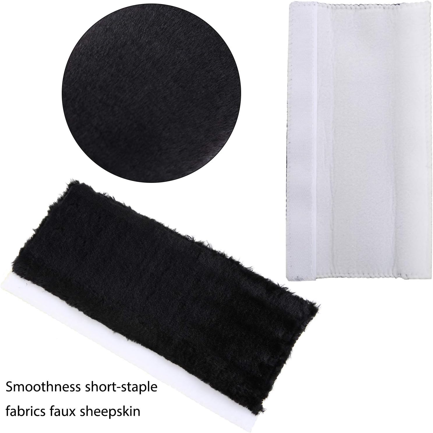4 Pack Faux Sheepskin Car Seat — view 4