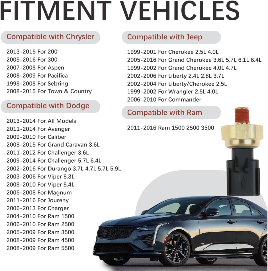 Engine Oil Pressure Sensor Switch, Oil — view 5