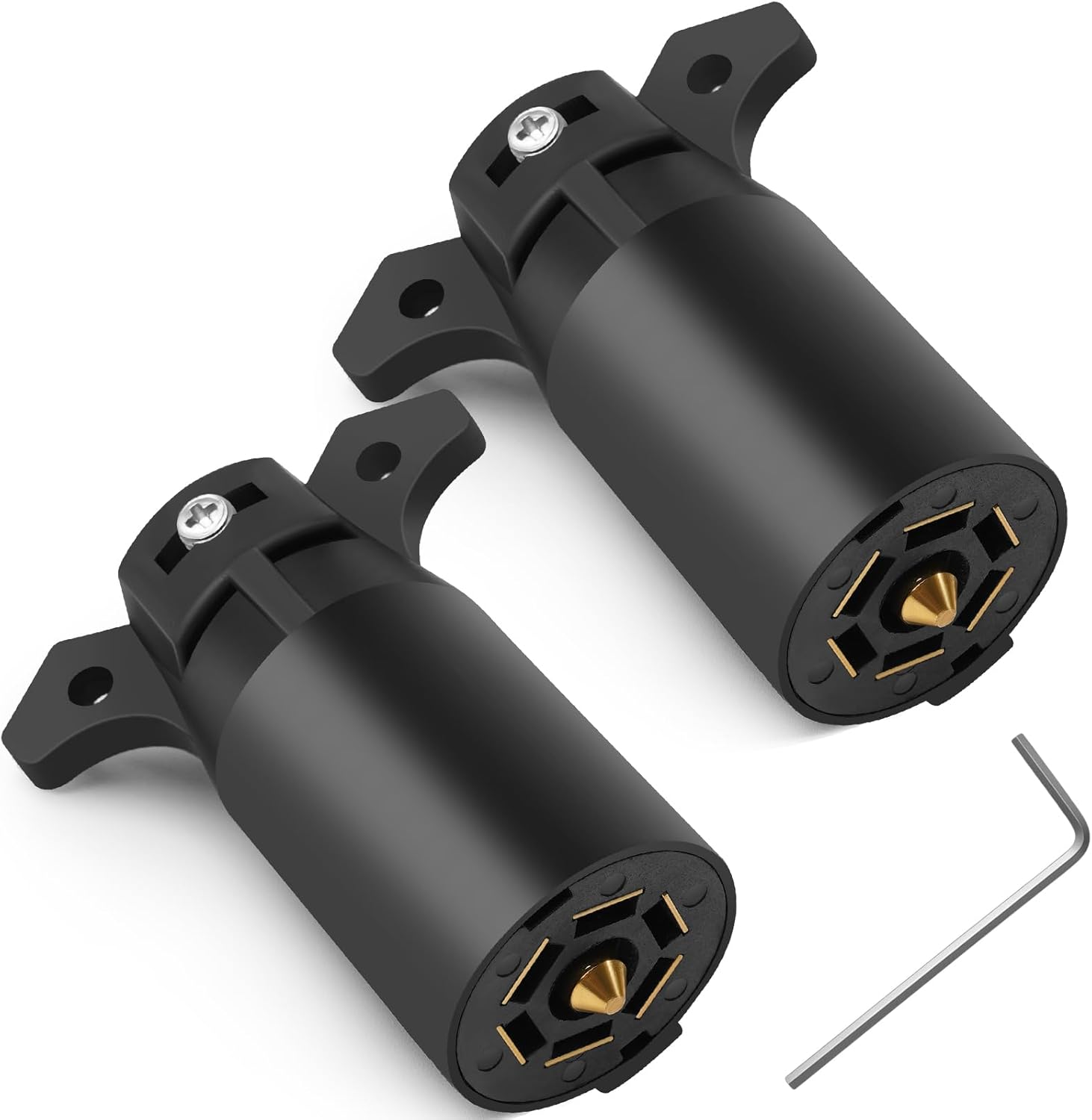 7 Way Trailer Plug (2 Pack), — view 2