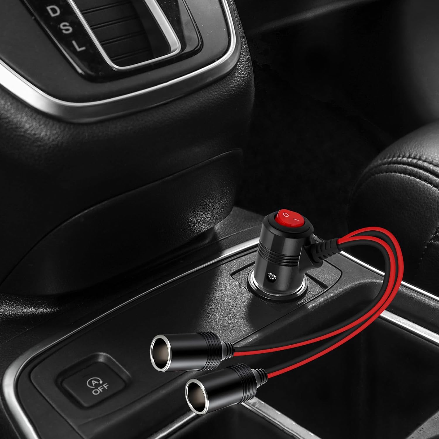 Car Cigarette Lighter Splitter,2-Socket Cigarette Lighter — view 8