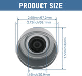 4pcs 2.72 Trailer Axle Wheel Hub — view 4