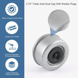 4pcs 2.72 Trailer Axle Wheel Hub — view 7
