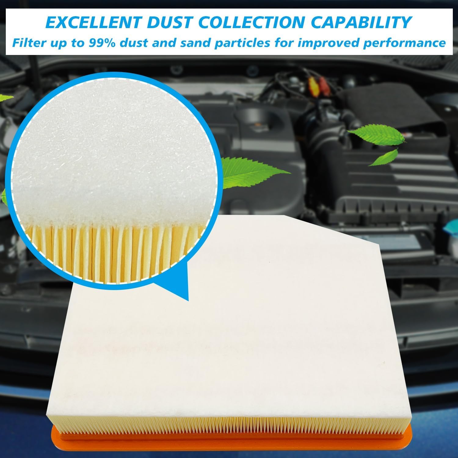 Engine Air Filter JM1219 Fits — view 4