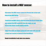 Mass Air Flow Sensor 22204-22010 Compatible — view 7