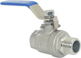 Full Port Ball Valve Male x — view 2
