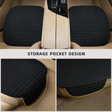 Black rear car seat cover — view 4