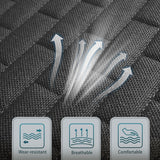 Black rear car seat cover — view 6