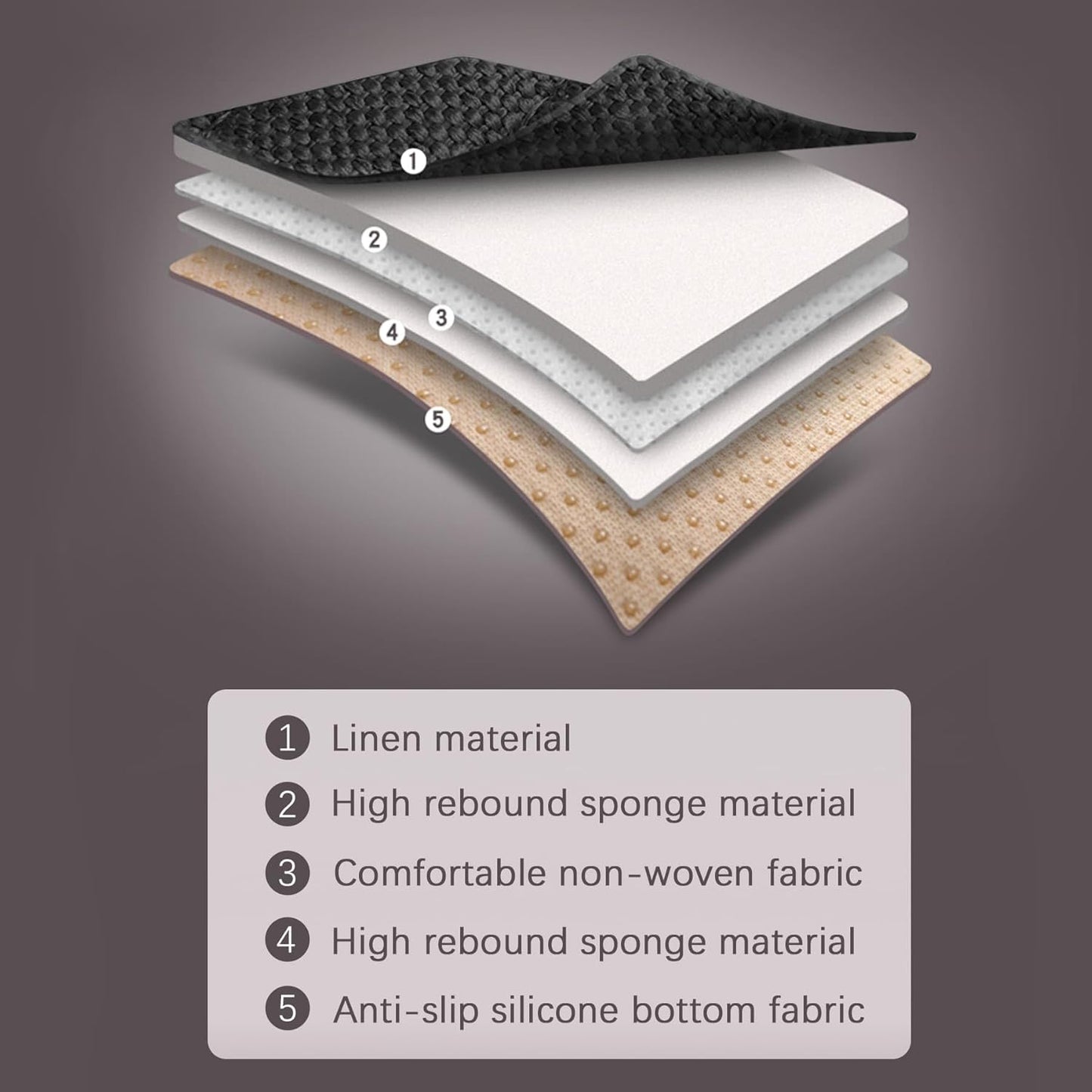 Black rear car seat cover — view 7
