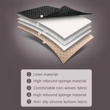 Black rear car seat cover — view 7