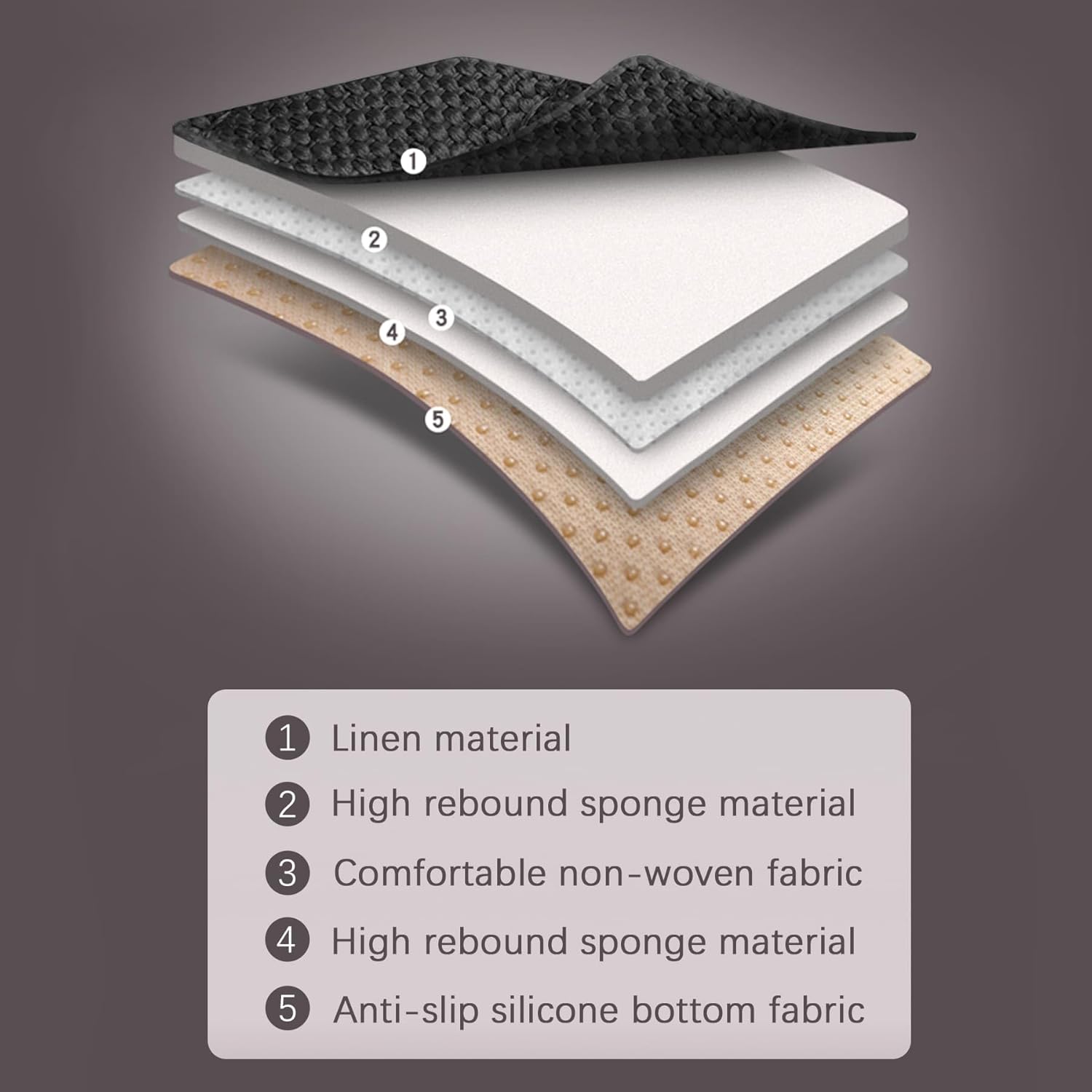 Black rear car seat cover — view 7